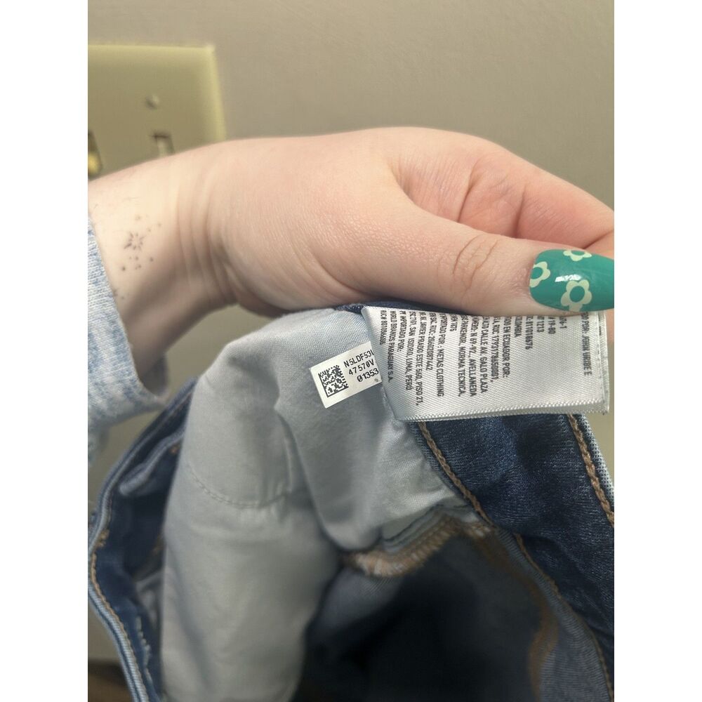 American Eagle Next Level Stretch Skinny Jeans Women's Size 10 Regular Blue - Picture 9 of 9